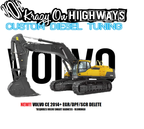 VOLVO CE 2014+ EGR/DPF/SCR Delete