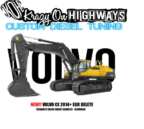 VOLVO CE 2014+ EGR DELETE