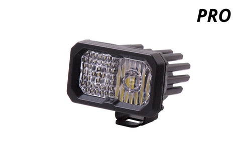 Diode Dynamics Stage Series 2" SAE/DOT White Pro Standard LED Pod (One)