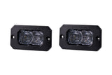 Diode Dynamics Stage Series 2" SAE White Pro Flush Mount LED Pod (Pair)