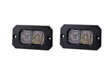 Diode Dynamics Stage Series 2" SAE White Pro Flush Mount LED Pod (Pair)