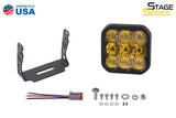 Diode Dynamics Stage Series 5" Yellow Pro LED Pod (one)