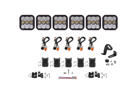 Diode Dynamics SS5 CrossLink 6-Pod LED Light Bar (one)