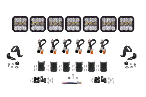 Diode Dynamics SS5 CrossLink 7-Pod LED Light Bar (one)