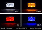 Diode Dynamics Stage Series 2" SAE/DOT White Pro Standard LED Pod (Pair)