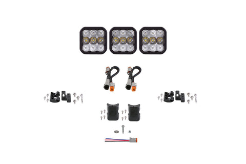 Diode Dynamics SS5 CrossLink 3-Pod LED Light Bar (one)