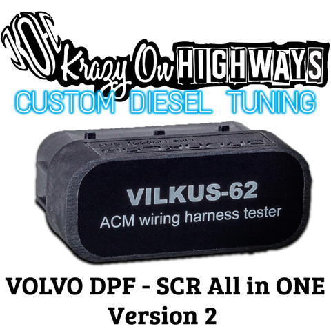 2010-2013 Trucks and CE VILKUS-62 Black. DPF/SCR-off solution.