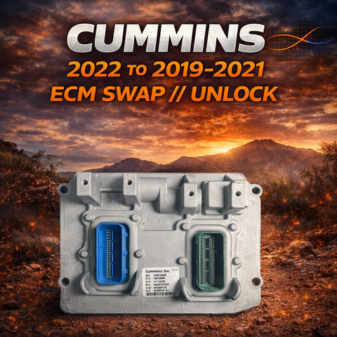 Cummins 2022-23 to 2019-2021 ECM // SWAP UNLOCK
