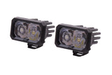 Diode Dynamics Stage Series 2" SAE/DOT White Sport Standard LED Pod (Pair)