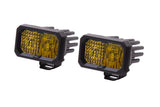 Diode Dynamics Stage Series 2" SAE Yellow Pro Standard LED Pod (Pair)