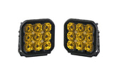 Diode Dynamics Stage Series 5" Yellow Sport LED Pod (pair)