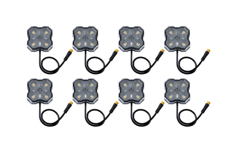 Diode Dynamics Stage Series Single-Color LED Rock Light (8-pack)