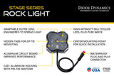 Diode Dynamics Stage Series RGBW LED Rock Light (one)