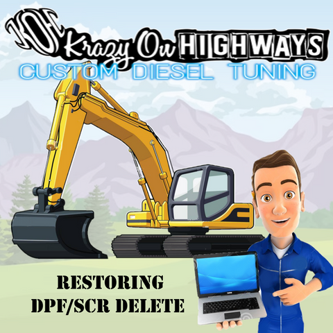 Volvo CE 2014+ Restoring DPF/SCR delete